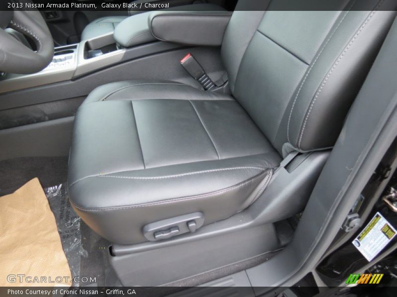 Galaxy Black / Charcoal 2013 Nissan Armada Platinum
