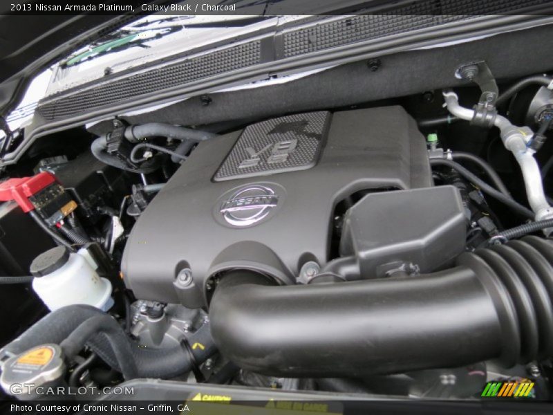 Galaxy Black / Charcoal 2013 Nissan Armada Platinum
