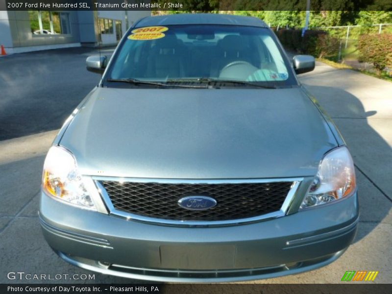 Titanium Green Metallic / Shale 2007 Ford Five Hundred SEL