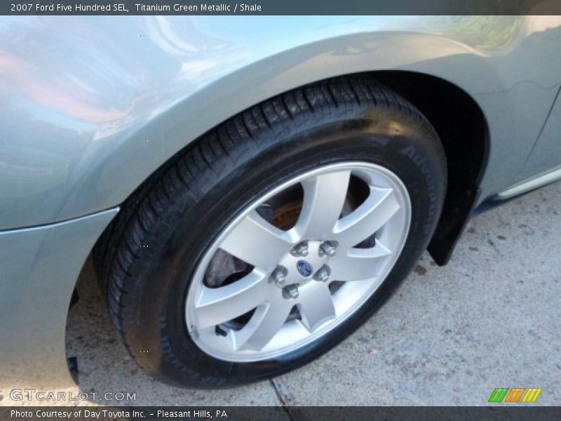 Titanium Green Metallic / Shale 2007 Ford Five Hundred SEL