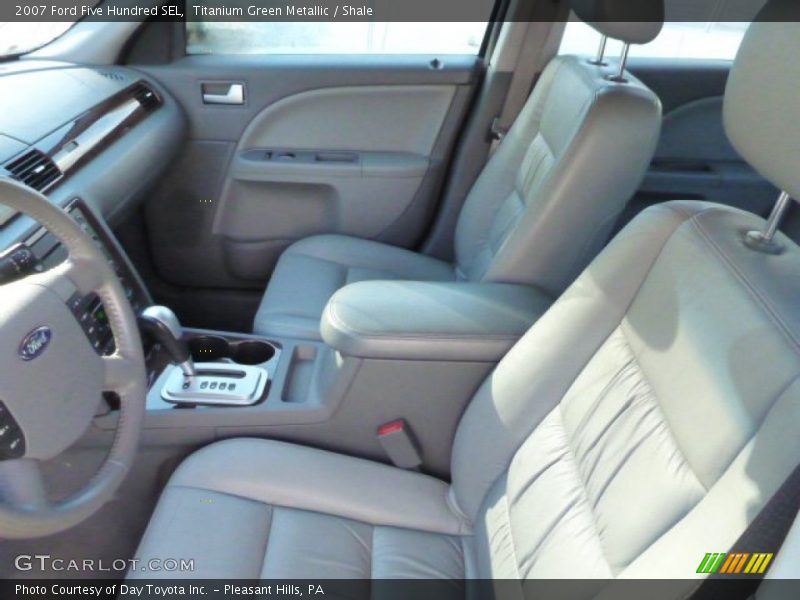 Titanium Green Metallic / Shale 2007 Ford Five Hundred SEL