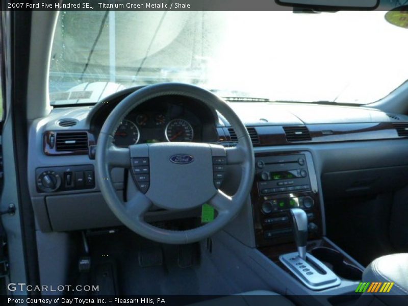 Titanium Green Metallic / Shale 2007 Ford Five Hundred SEL