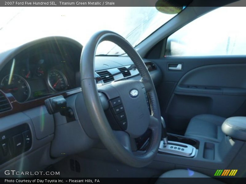 Titanium Green Metallic / Shale 2007 Ford Five Hundred SEL