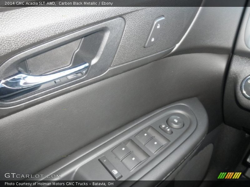 Carbon Black Metallic / Ebony 2014 GMC Acadia SLT AWD
