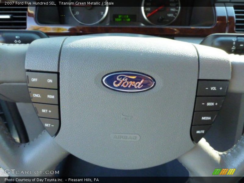 Titanium Green Metallic / Shale 2007 Ford Five Hundred SEL