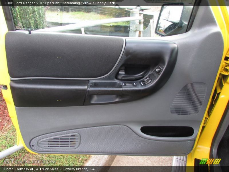 Screaming Yellow / Ebony Black 2006 Ford Ranger STX SuperCab