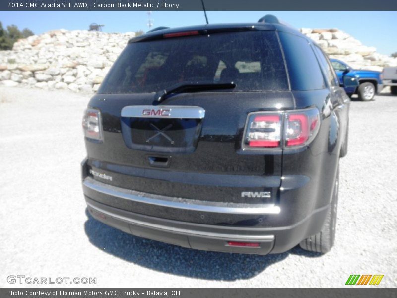 Carbon Black Metallic / Ebony 2014 GMC Acadia SLT AWD