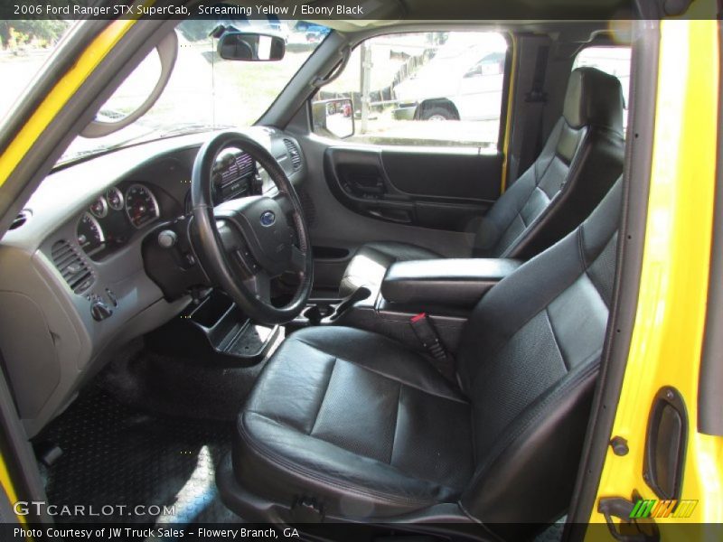 Screaming Yellow / Ebony Black 2006 Ford Ranger STX SuperCab