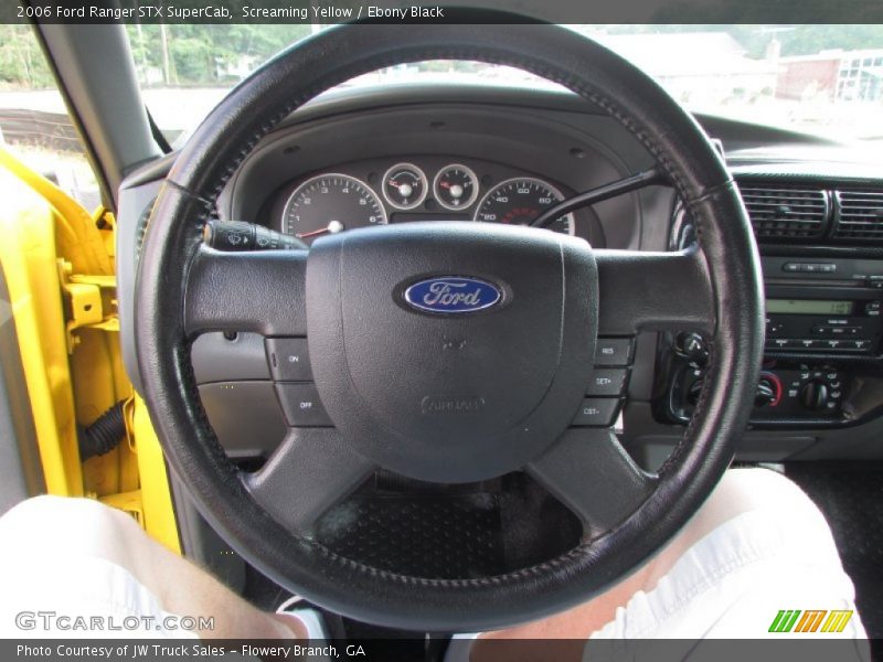 Screaming Yellow / Ebony Black 2006 Ford Ranger STX SuperCab