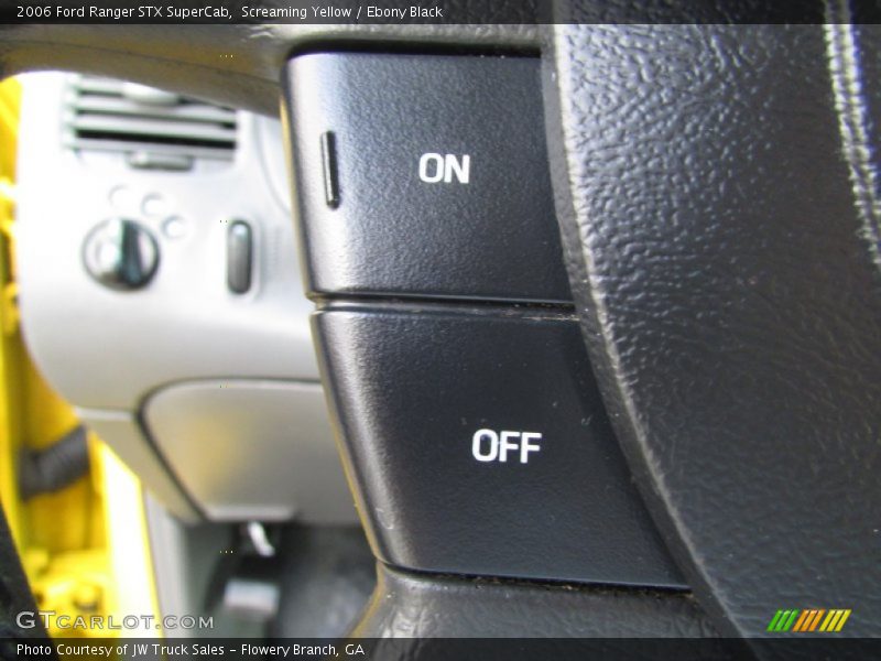 Screaming Yellow / Ebony Black 2006 Ford Ranger STX SuperCab