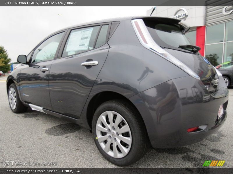 Metallic Slate / Black 2013 Nissan LEAF S