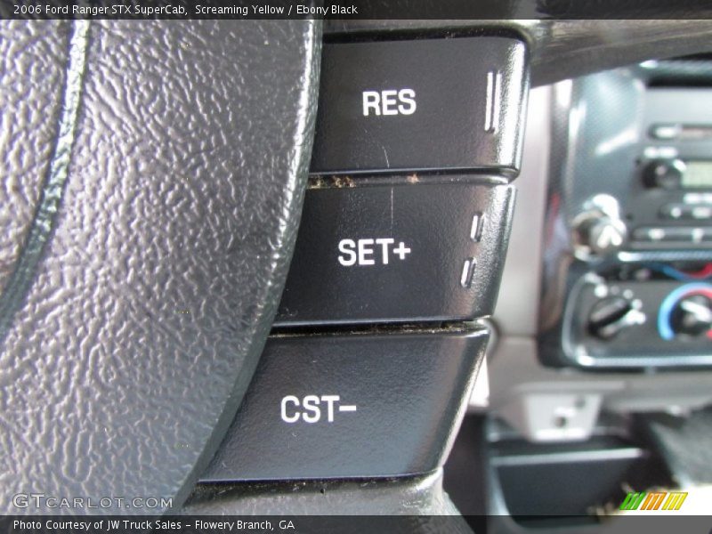 Screaming Yellow / Ebony Black 2006 Ford Ranger STX SuperCab