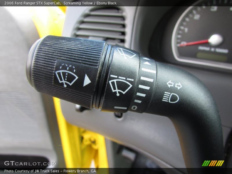 Screaming Yellow / Ebony Black 2006 Ford Ranger STX SuperCab