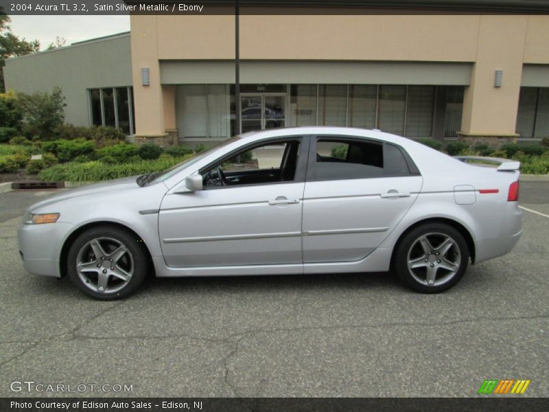 Satin Silver Metallic / Ebony 2004 Acura TL 3.2