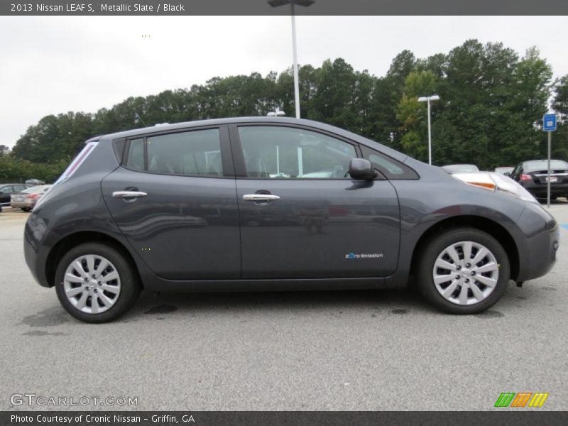 Metallic Slate / Black 2013 Nissan LEAF S