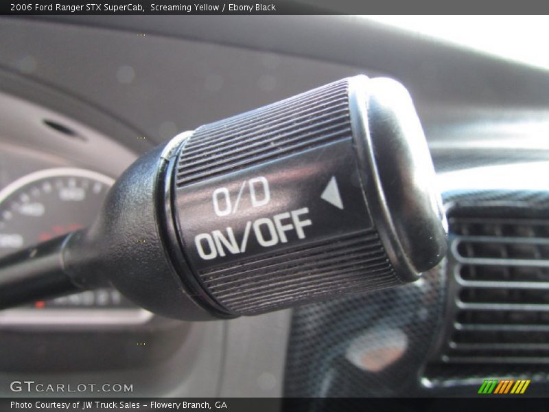 Screaming Yellow / Ebony Black 2006 Ford Ranger STX SuperCab