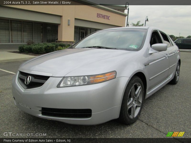 Satin Silver Metallic / Ebony 2004 Acura TL 3.2