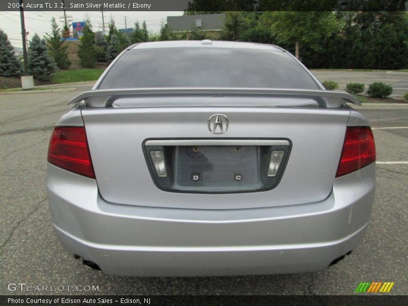 Satin Silver Metallic / Ebony 2004 Acura TL 3.2