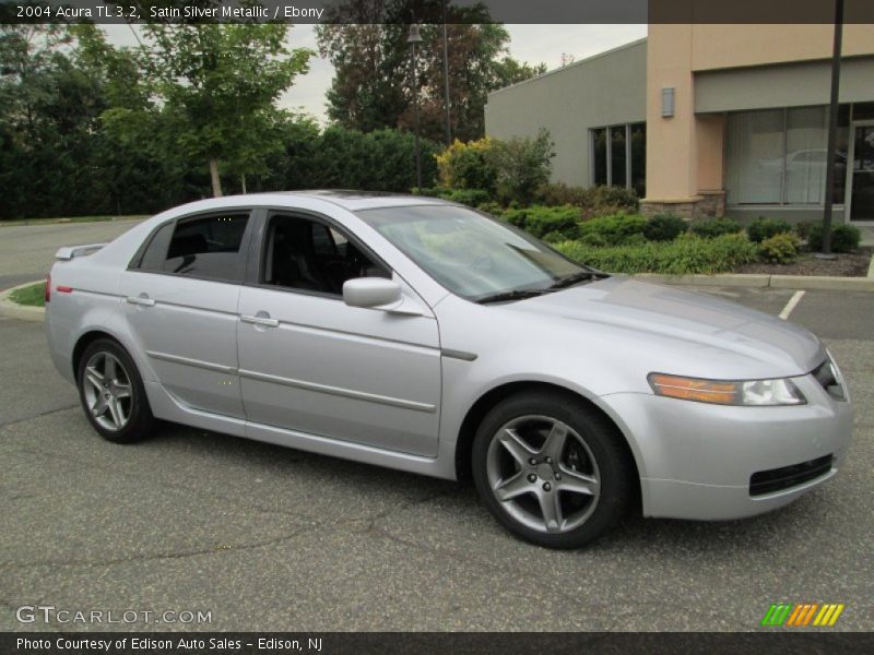 Satin Silver Metallic / Ebony 2004 Acura TL 3.2