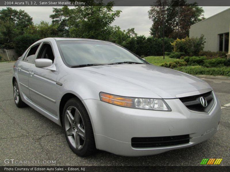 Satin Silver Metallic / Ebony 2004 Acura TL 3.2
