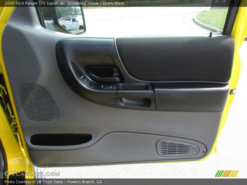 Screaming Yellow / Ebony Black 2006 Ford Ranger STX SuperCab
