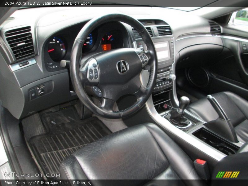 Satin Silver Metallic / Ebony 2004 Acura TL 3.2