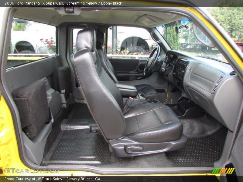 Screaming Yellow / Ebony Black 2006 Ford Ranger STX SuperCab