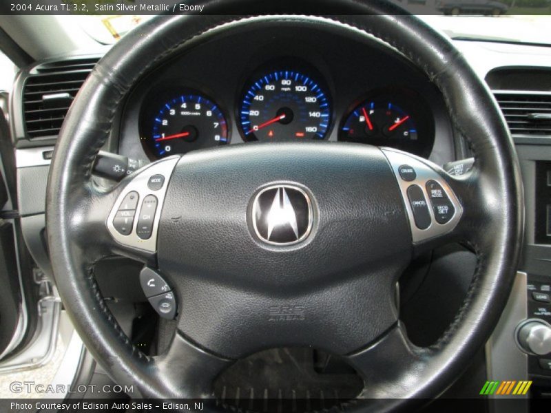 Satin Silver Metallic / Ebony 2004 Acura TL 3.2