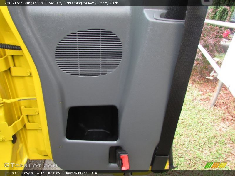 Screaming Yellow / Ebony Black 2006 Ford Ranger STX SuperCab