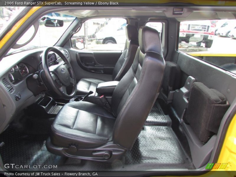 Screaming Yellow / Ebony Black 2006 Ford Ranger STX SuperCab