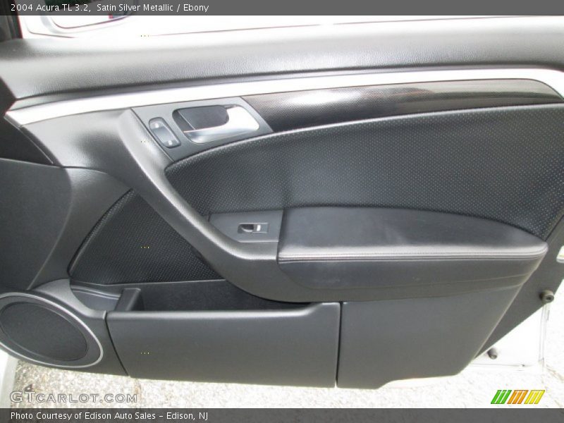 Satin Silver Metallic / Ebony 2004 Acura TL 3.2