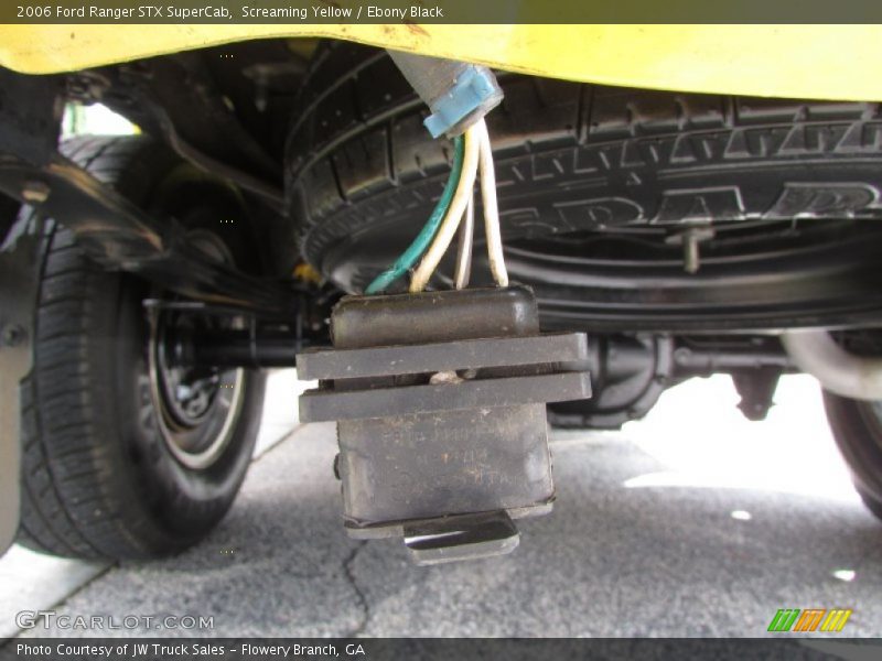 Screaming Yellow / Ebony Black 2006 Ford Ranger STX SuperCab