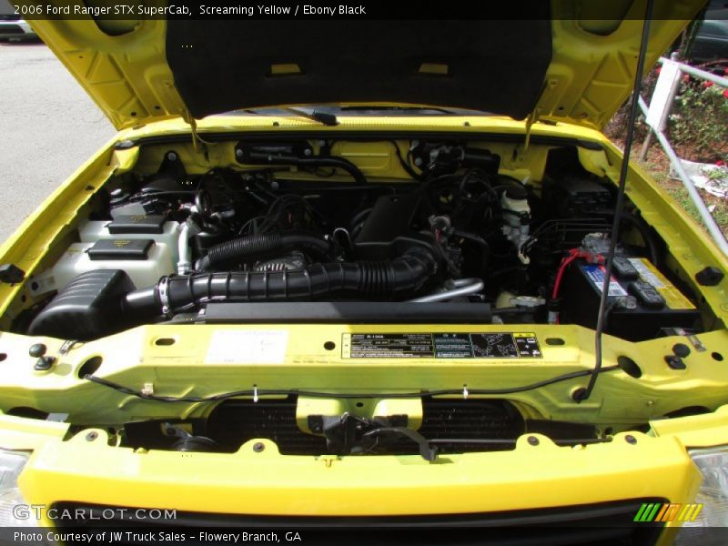 Screaming Yellow / Ebony Black 2006 Ford Ranger STX SuperCab
