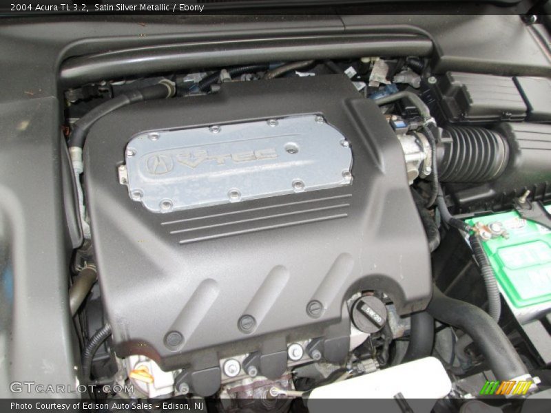Satin Silver Metallic / Ebony 2004 Acura TL 3.2