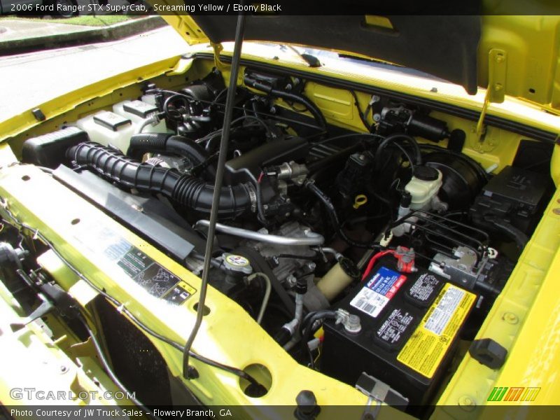 Screaming Yellow / Ebony Black 2006 Ford Ranger STX SuperCab