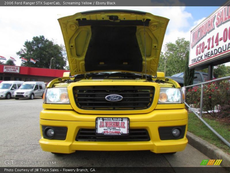 Screaming Yellow / Ebony Black 2006 Ford Ranger STX SuperCab
