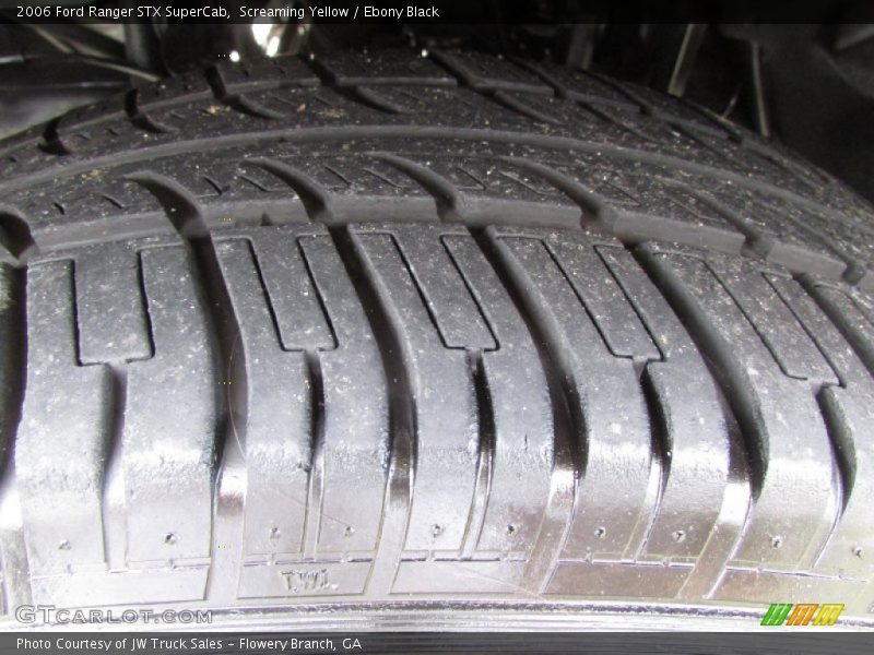 Screaming Yellow / Ebony Black 2006 Ford Ranger STX SuperCab