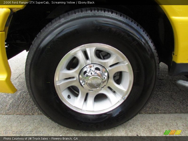 Screaming Yellow / Ebony Black 2006 Ford Ranger STX SuperCab