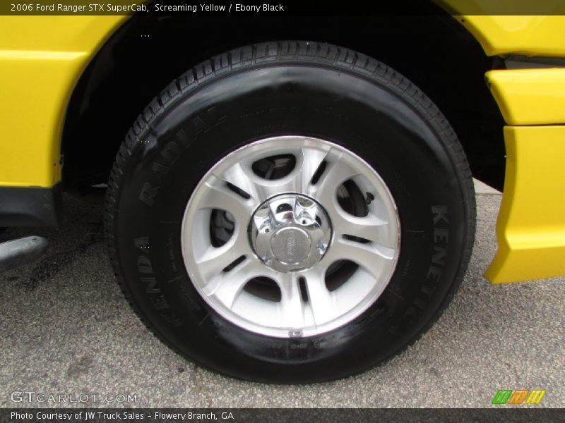 Screaming Yellow / Ebony Black 2006 Ford Ranger STX SuperCab