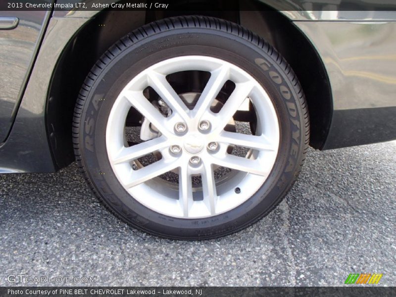 Ashen Gray Metallic / Gray 2013 Chevrolet Impala LTZ