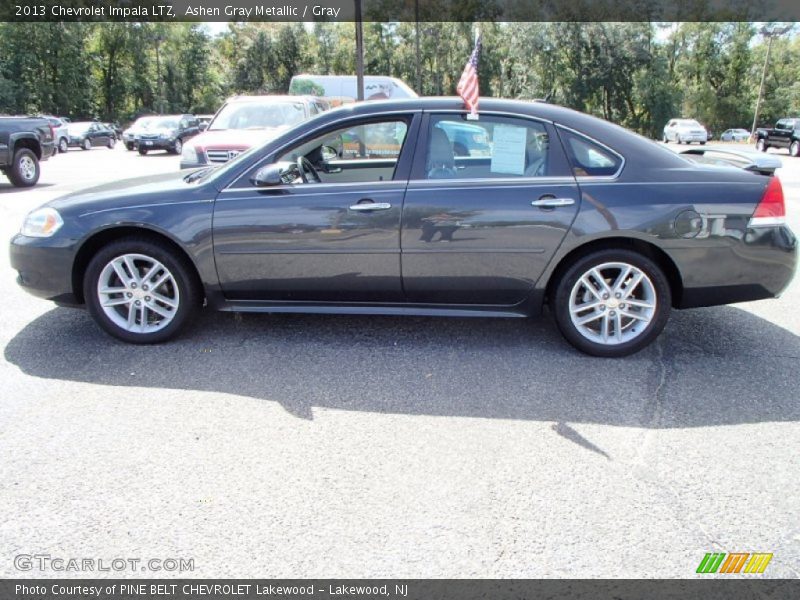 Ashen Gray Metallic / Gray 2013 Chevrolet Impala LTZ