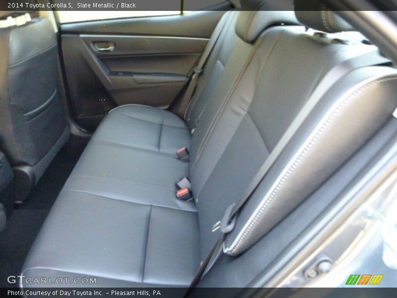 Slate Metallic / Black 2014 Toyota Corolla S
