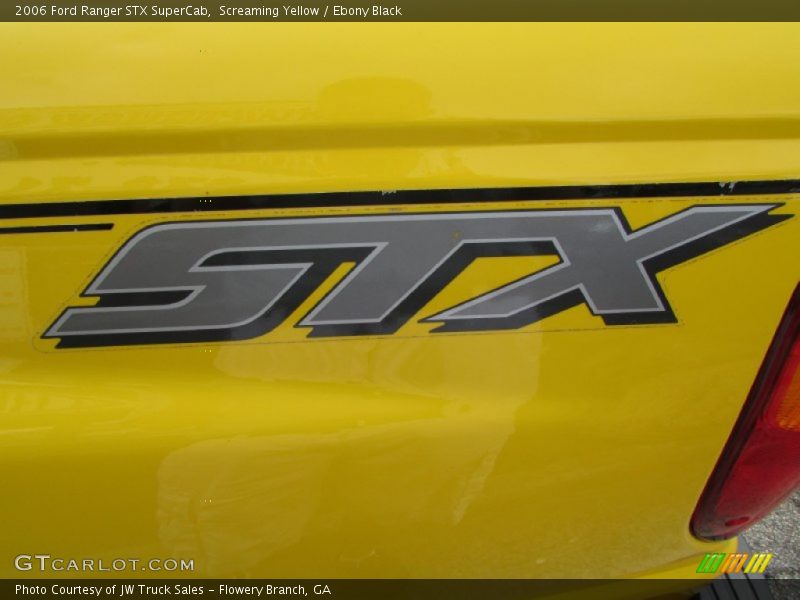 Screaming Yellow / Ebony Black 2006 Ford Ranger STX SuperCab