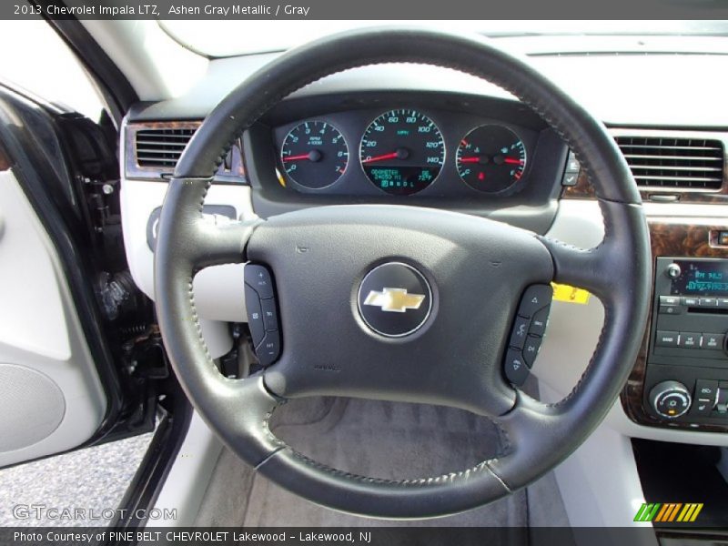 Ashen Gray Metallic / Gray 2013 Chevrolet Impala LTZ