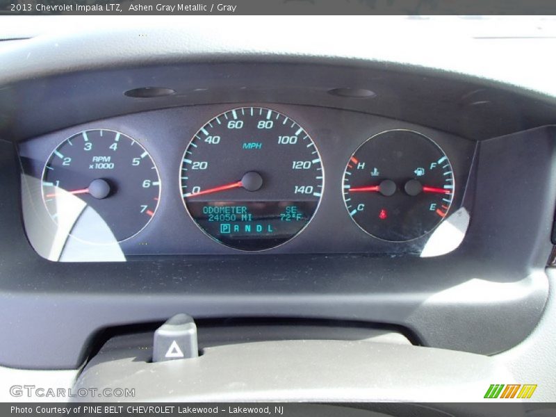 Ashen Gray Metallic / Gray 2013 Chevrolet Impala LTZ
