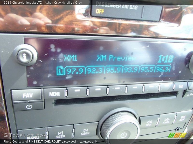Ashen Gray Metallic / Gray 2013 Chevrolet Impala LTZ