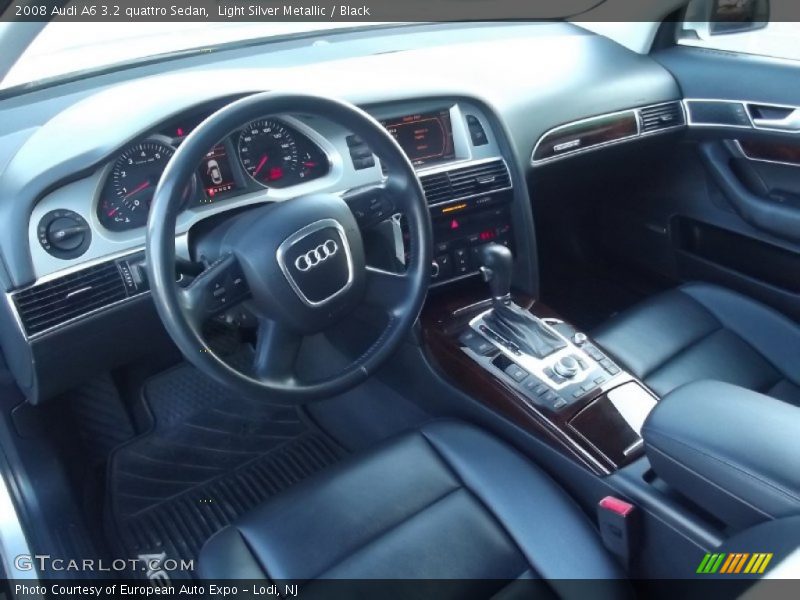 Black Interior - 2008 A6 3.2 quattro Sedan 