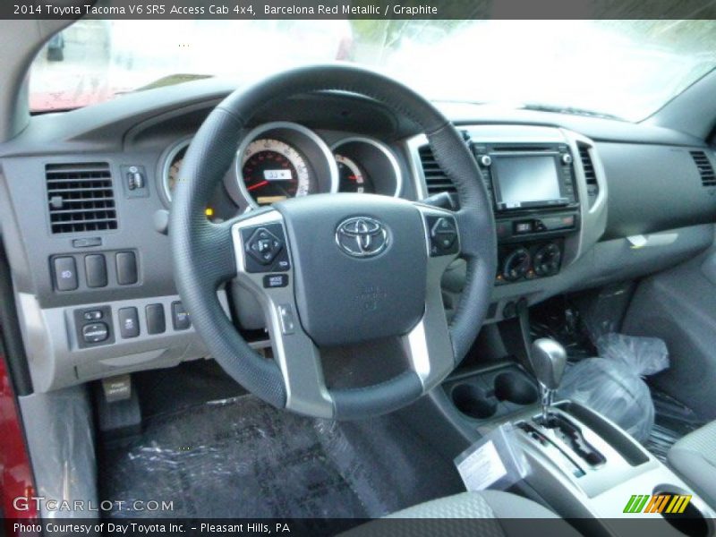  2014 Tacoma V6 SR5 Access Cab 4x4 Graphite Interior