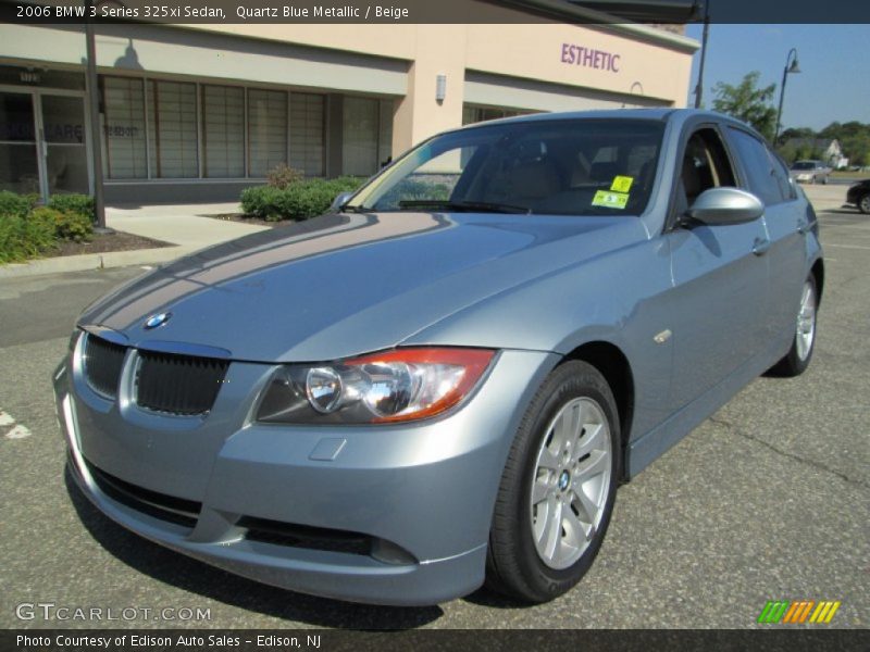 Quartz Blue Metallic / Beige 2006 BMW 3 Series 325xi Sedan