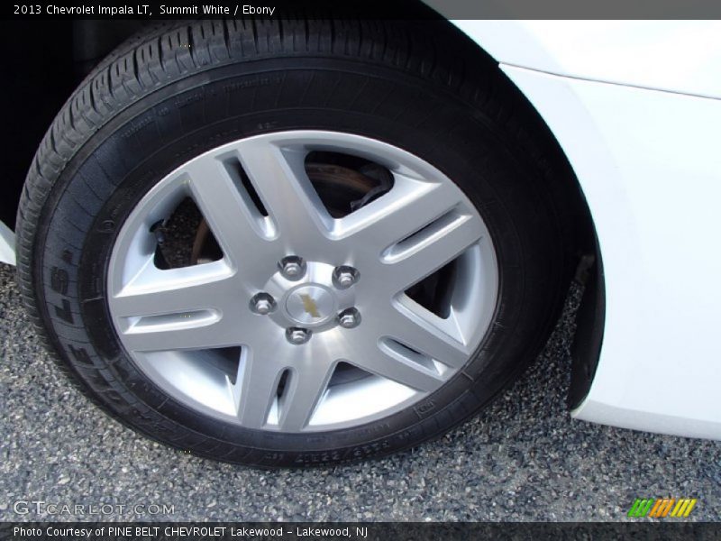 Summit White / Ebony 2013 Chevrolet Impala LT